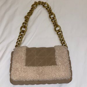 Zara Sherpa shoulder bag